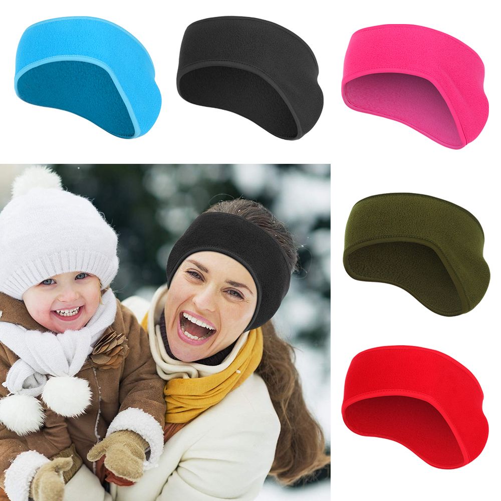 Fleece Ear Warmer Band - 1Pcs 헤어 밴드 여성 소녀 양털