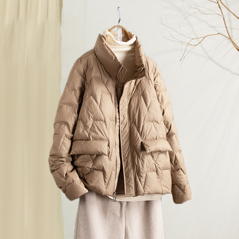 Down Jacket Packable - 가을 초경량 얇은 오리 다운 코트