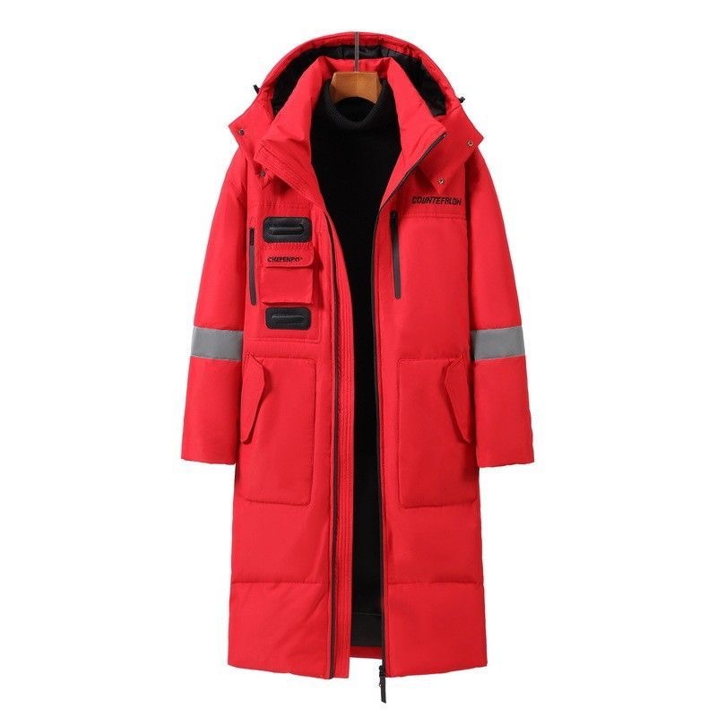 Down Jacket Packable - 새로운 겨울 남성 후드 롱 푸퍼