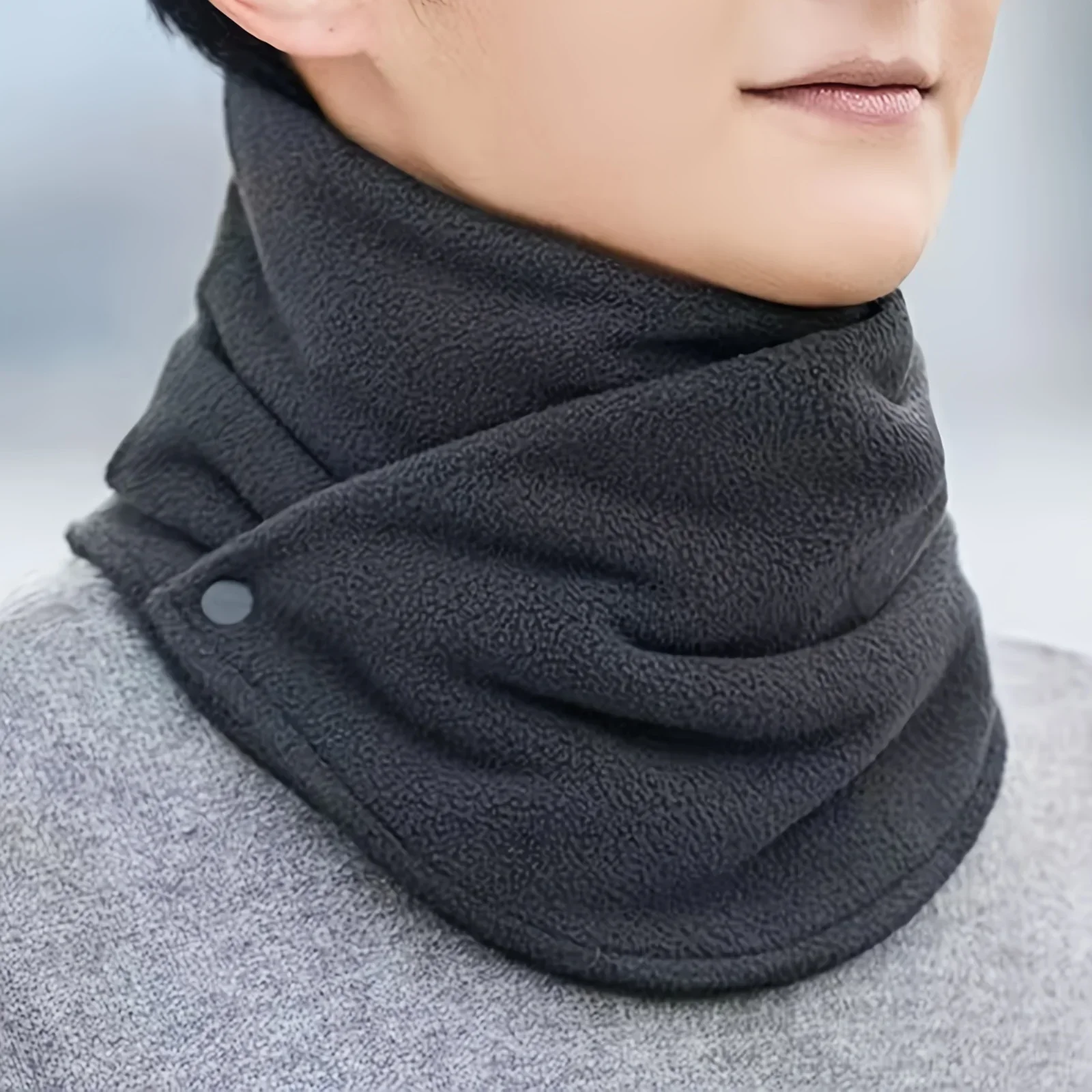 여성용 새 양털 플리스 스카프 겨울 따뜻한 가짜 칼라  - Neck Gaiter Fleece 리뷰 및 가격
