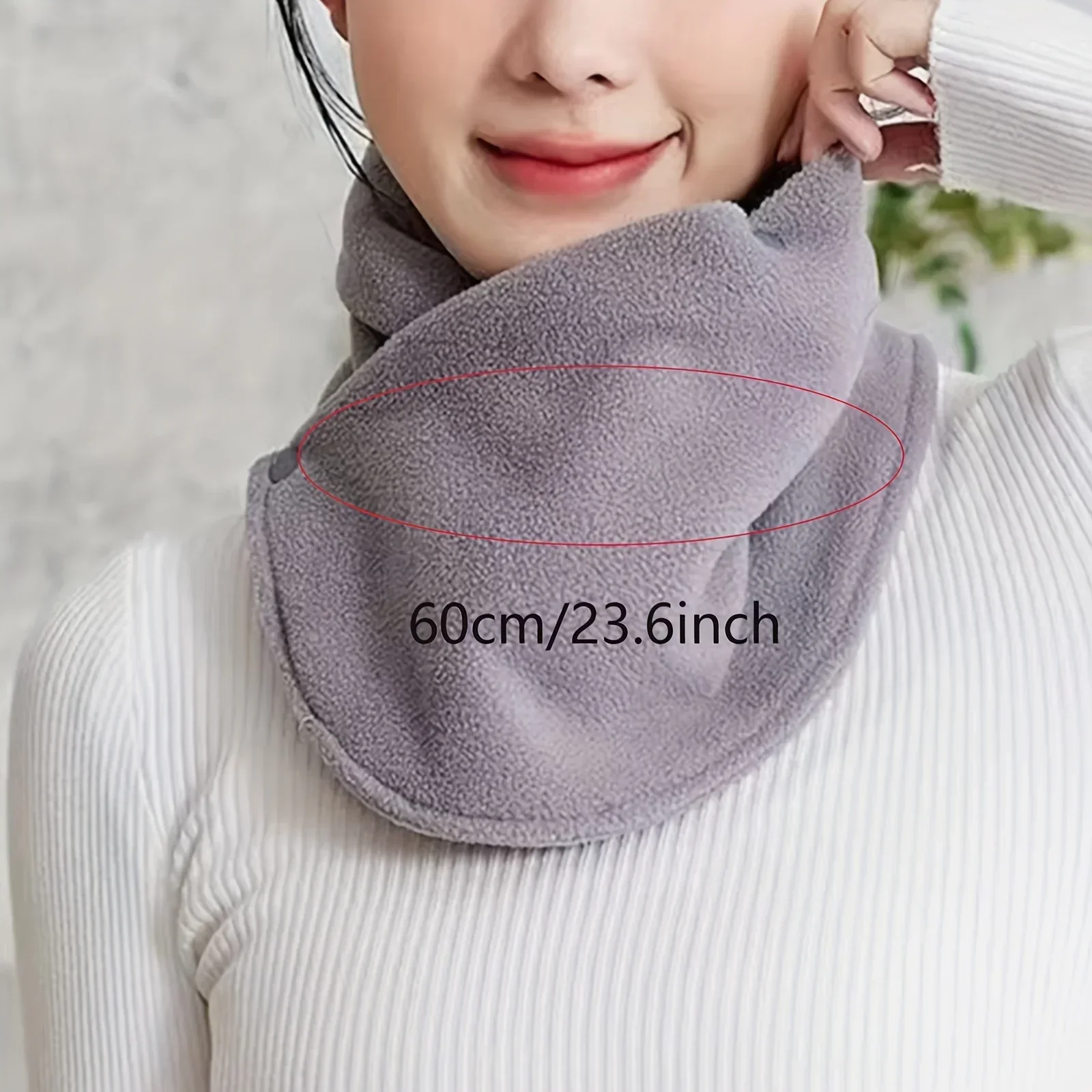 여성용 새 양털 플리스 스카프 겨울 따뜻한 가짜 칼라  - Neck Gaiter Fleece 리뷰 및 가격