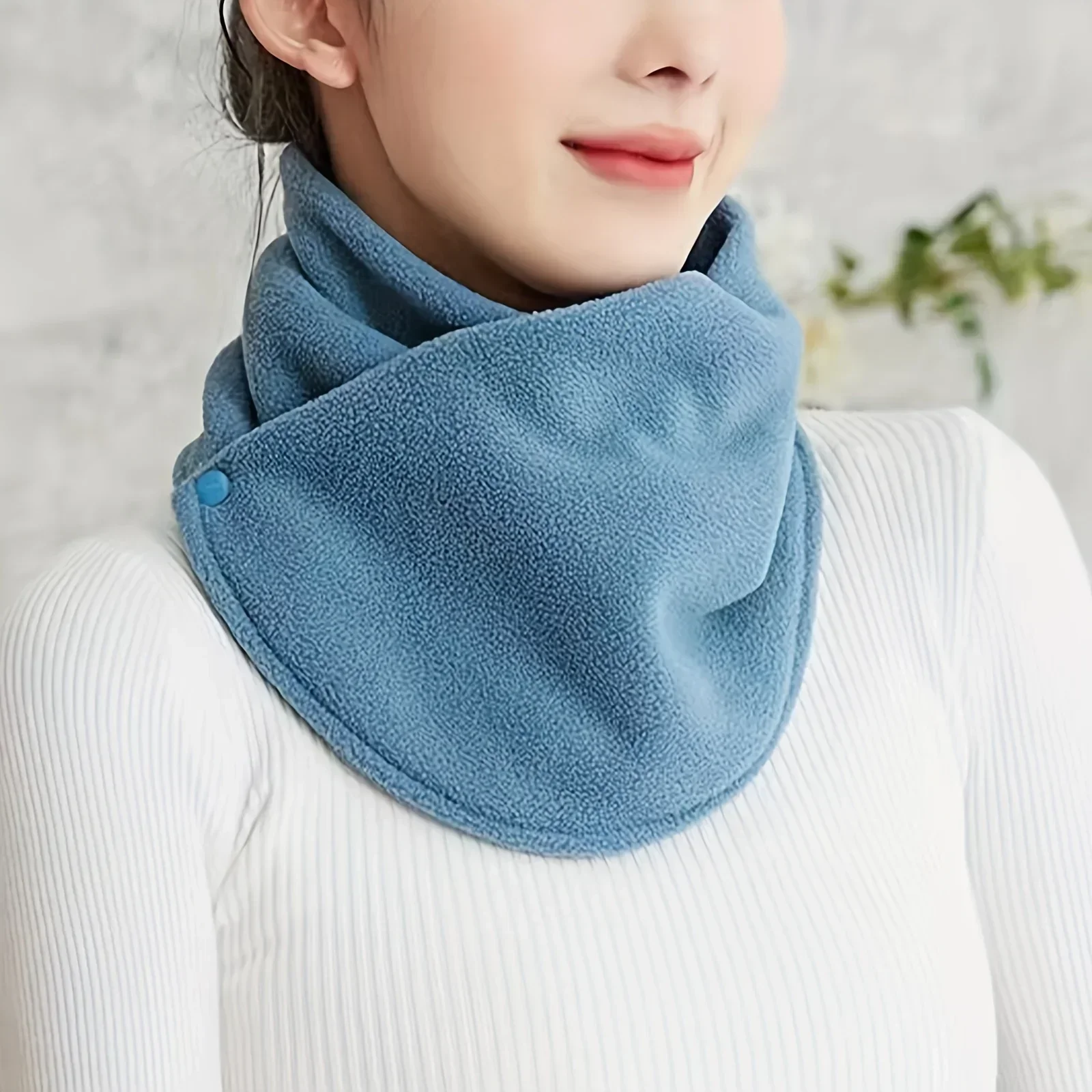 여성용 새 양털 플리스 스카프 겨울 따뜻한 가짜 칼라  - Neck Gaiter Fleece 리뷰 및 가격