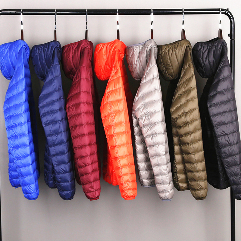 남성용 초경량 패커블 다운 재킷, 방수 및 방풍, 통기 - Down Jacket Packable 리뷰 및 가격