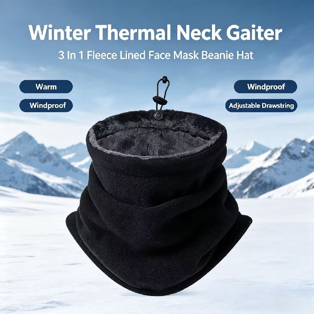 겨울 오토바이용 방한 마스크 남녀 공용 플리스 넥 워머 - Neck Gaiter Fleece 리뷰 및 가격